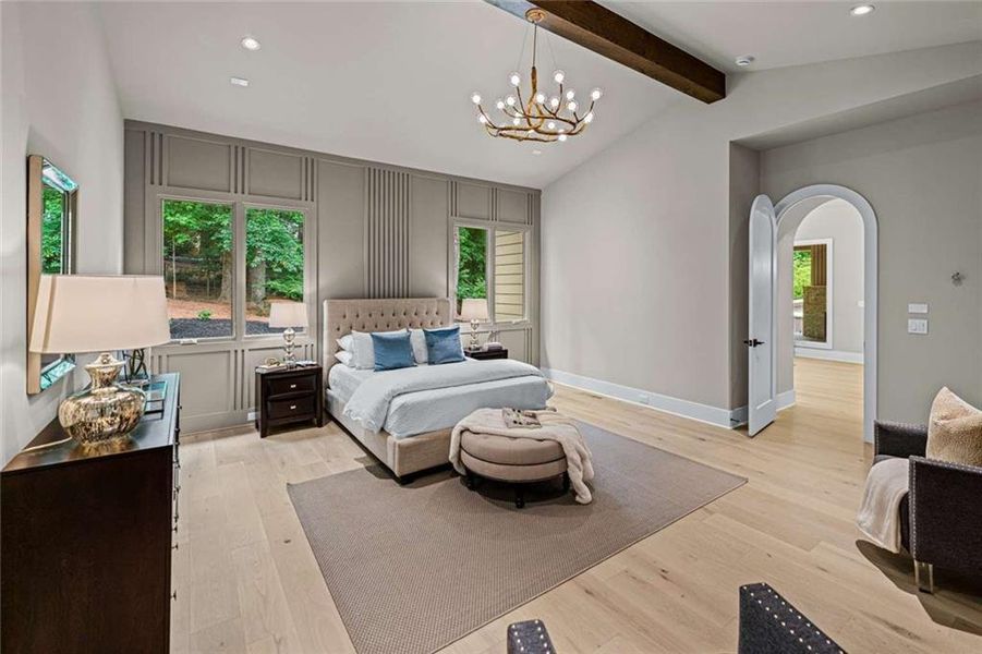Furnished interior view inside a new home in , Atlanta (Image 51). Furnished interior view inside a new home in , Atlanta (Image 51).