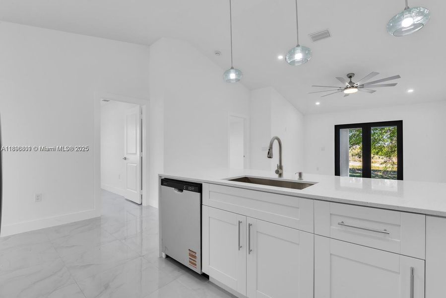 Furnished interior view inside a new home in , Lehigh Acres (Image 9).