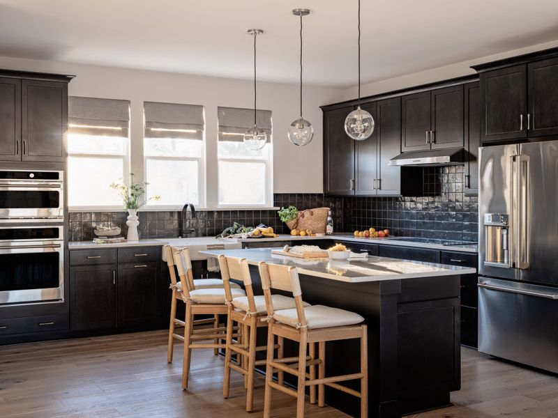 Representative furnished interior of a home built from the Wright by Tri Pointe Homes in Context at Oakhurst, Charlotte (Image 13).