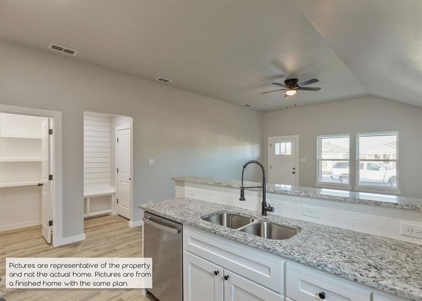 Furnished interior view inside a new home in , Abilene (Image 4). Furnished interior view inside a new home in , Abilene (Image 4).
