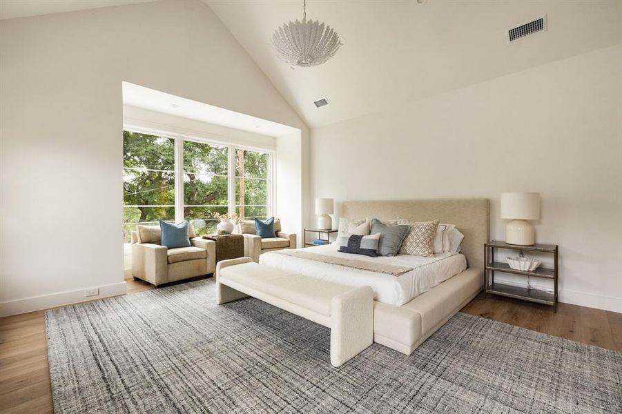 Furnished interior view inside a new home in , Dallas (Image 34). Furnished interior view inside a new home in , Dallas (Image 34).