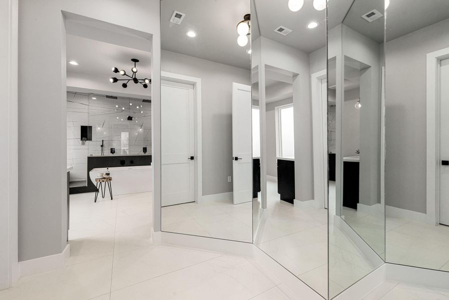 Furnished interior view inside a new home in , Houston (Image 14).