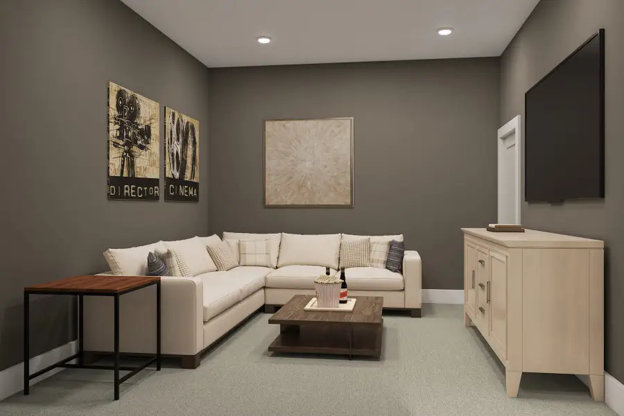 Representative furnished interior of a home built from the Lisbon by Tri Pointe Homes in Legacy Grove, Montgomery (Image 18).