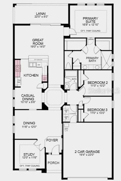 2D floor plan layout of this home in Ardisia Park, New Smyrna Beach, FL (Image 4). 2D floor plan layout of this home in Ardisia Park, New Smyrna Beach, FL (Image 4).