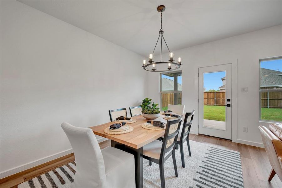 Furnished interior view inside a new home in Rolling Ridge, Van Alstyne (Image 15).