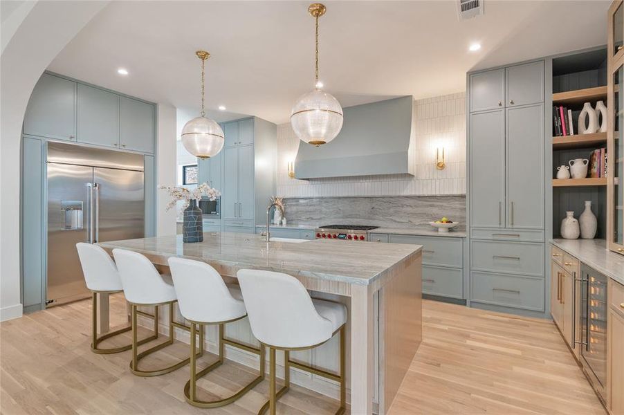 Furnished interior view inside a new home in , Dallas (Image 12).