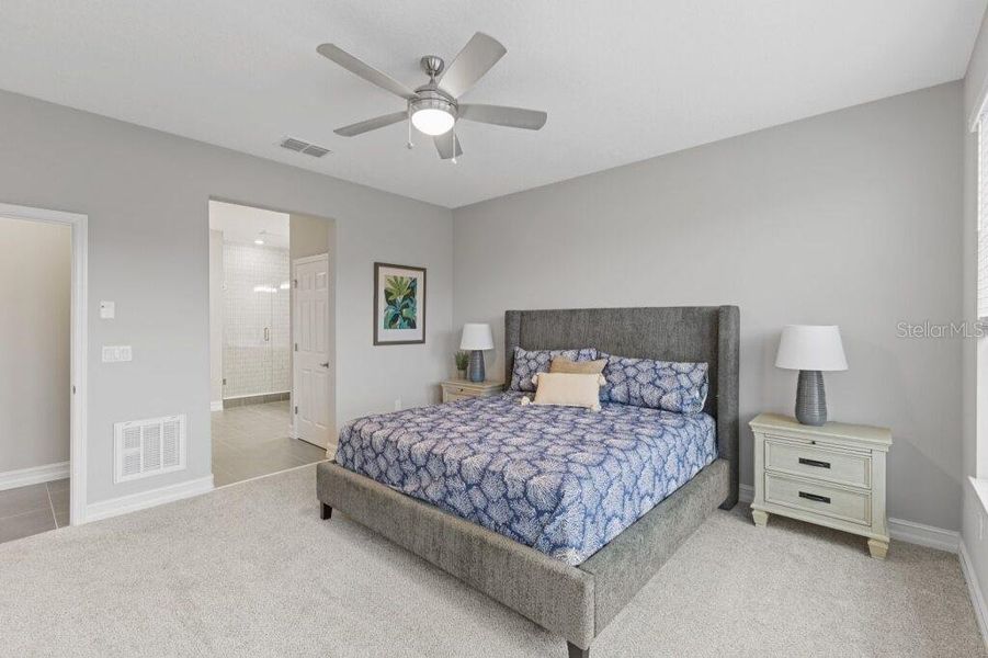 Furnished interior view inside a new home in Ocala Preserve, Ocala (Image 9).