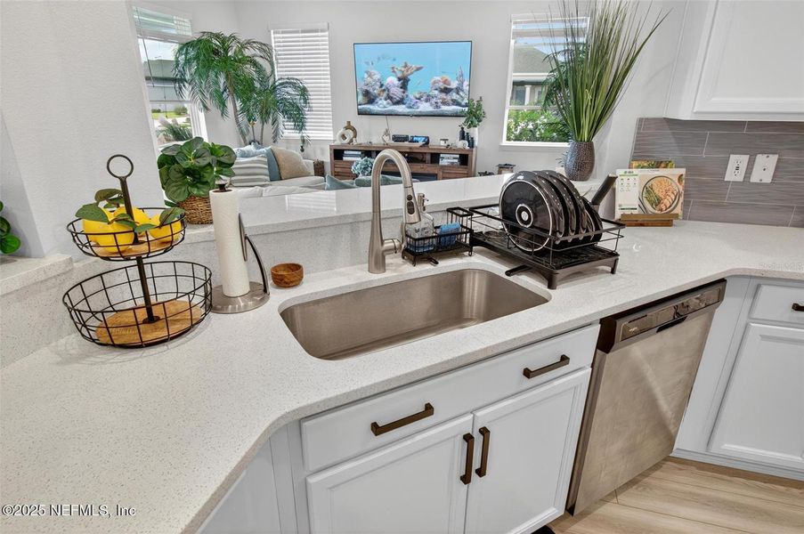 Close-up of interior finishes inside a home in Sawmill Creek at Palm Coast Park, Palm Coast (Image 19).