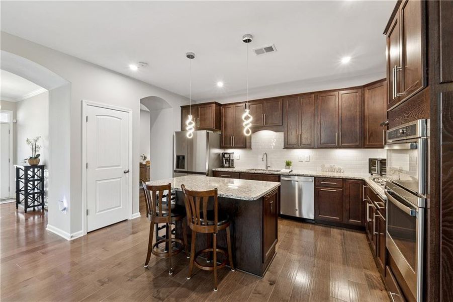 Furnished interior view inside a new home in Poplar Place, Dallas (Image 28).