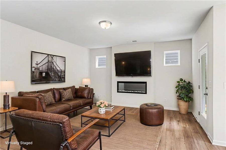 Furnished interior view inside a new home in Highland Crossing, Cartersville (Image 10).