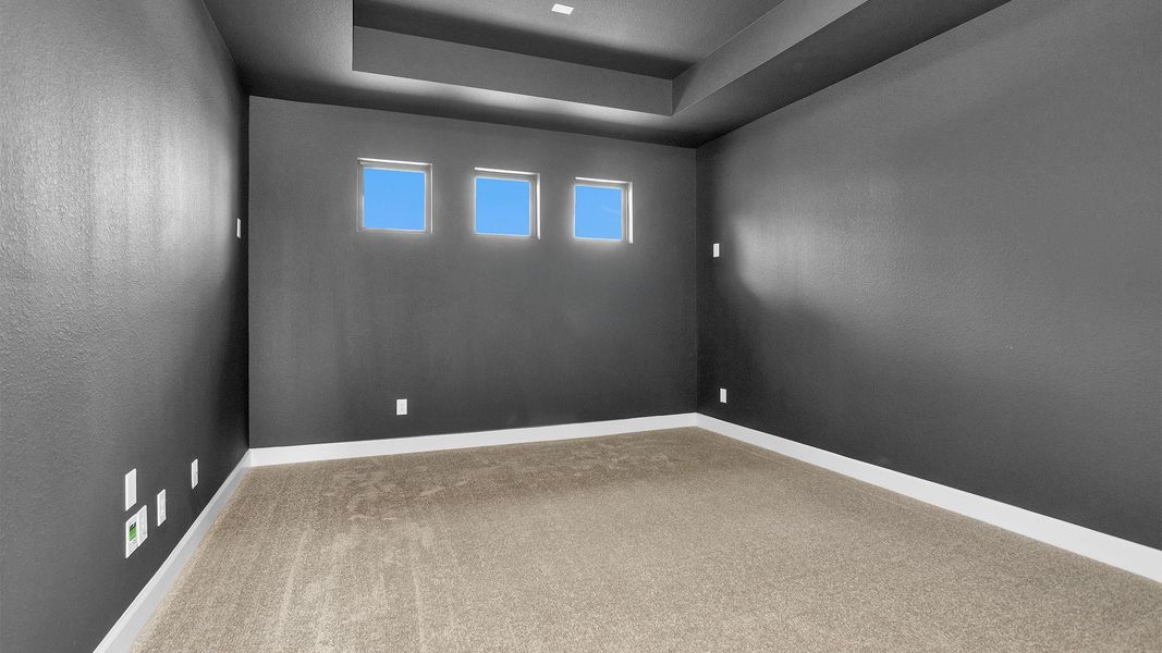 Spacious, unfurnished interior of a new home in Sienna, Missouri City (Image 11). Spacious, unfurnished interior of a new home in Sienna, Missouri City (Image 11).