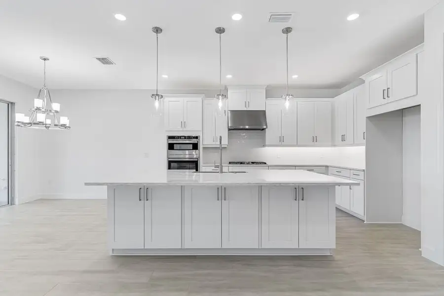 Representative furnished interior of a home built from the Azzurro by Taylor Morrison in Esplanade at Center Lake Ranch, St. Cloud (Image 5).