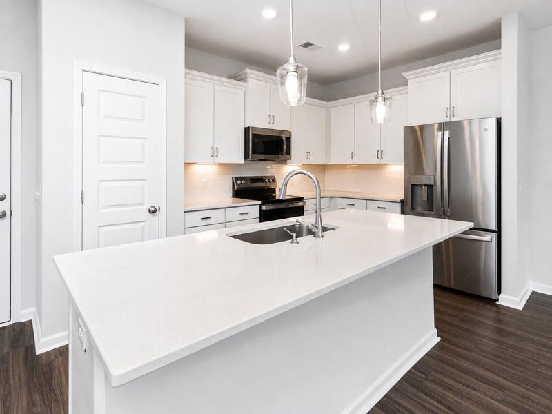 Furnished interior view inside a new home in , Summerville (Image 7).