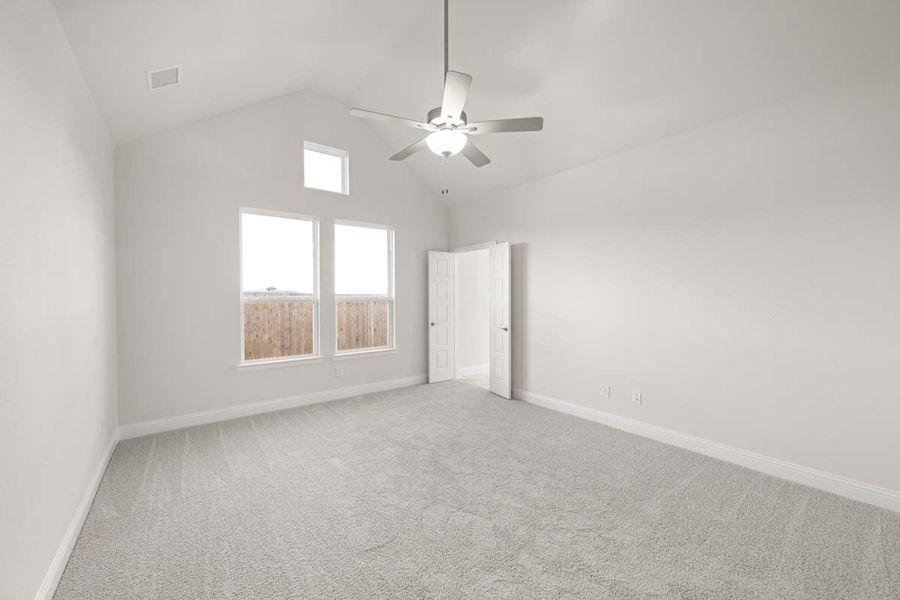 Spacious, unfurnished interior of a new home in Timberbrook, Justin (Image 22).