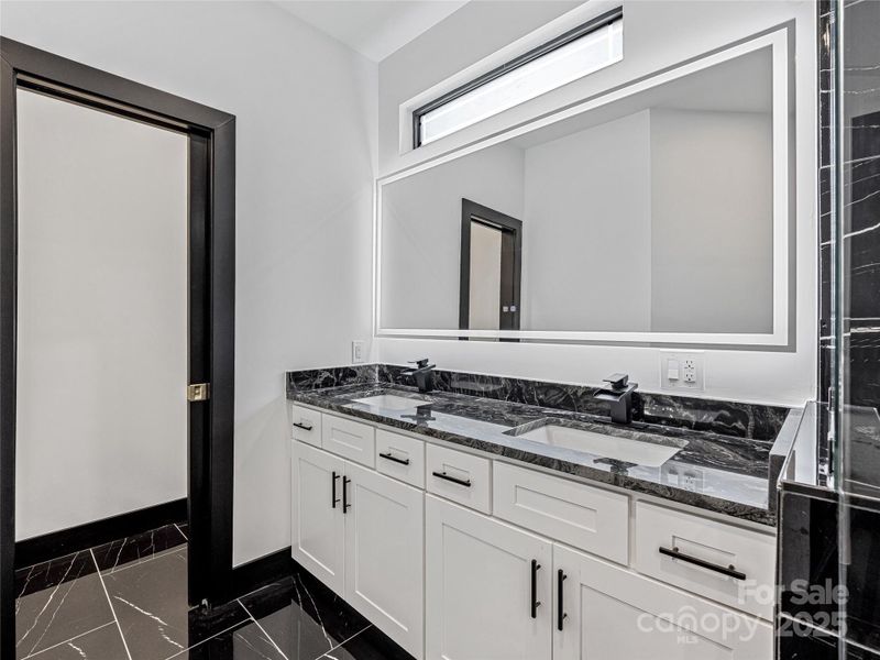 Furnished interior view inside a new home in , Mills River (Image 19).