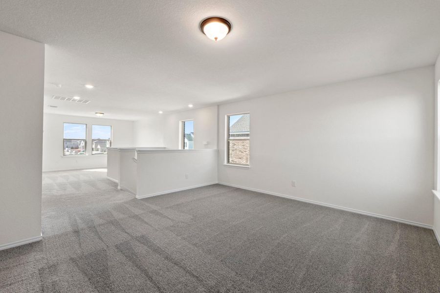 Spacious, unfurnished interior of a new home in Salerno - Heritage Collection, Round Rock (Image 25). Spacious, unfurnished interior of a new home in Salerno - Heritage Collection, Round Rock (Image 25).