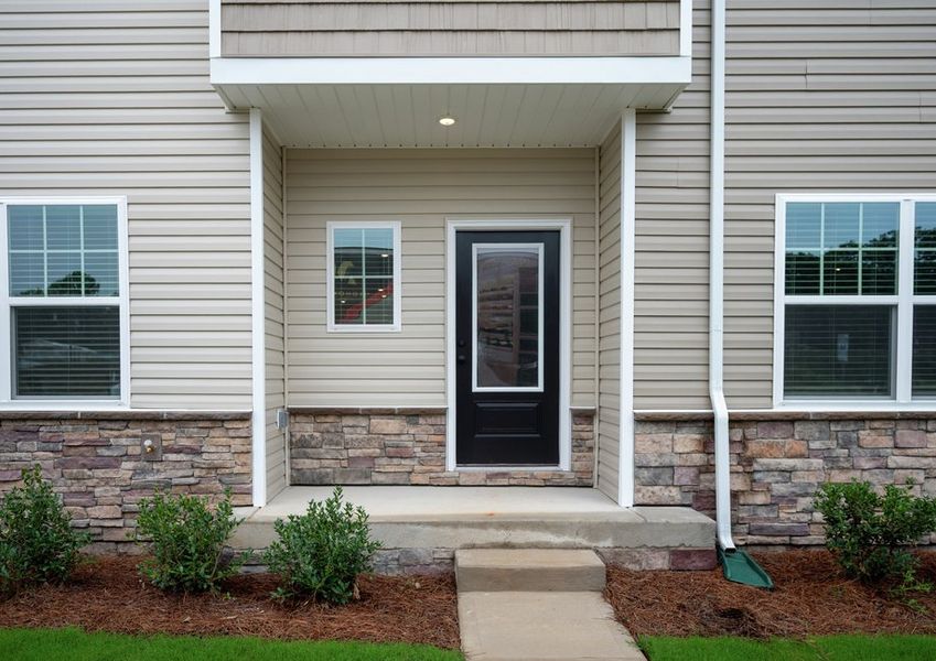 Front porch of the Holly.