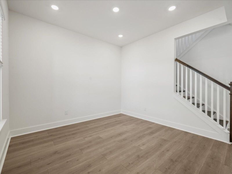 Spacious, unfurnished interior of a new home in The Coves at Lakes of Cane Bay II, Summerville (Image 30). Spacious, unfurnished interior of a new home in The Coves at Lakes of Cane Bay II, Summerville (Image 30).