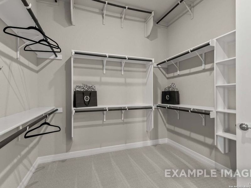 Furnished interior view inside a new home in Potranco Oaks, Castroville (Image 35).