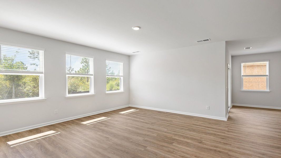 Spacious, unfurnished interior of a new home in Sheep Island, Summerville (Image 20). Spacious, unfurnished interior of a new home in Sheep Island, Summerville (Image 20).
