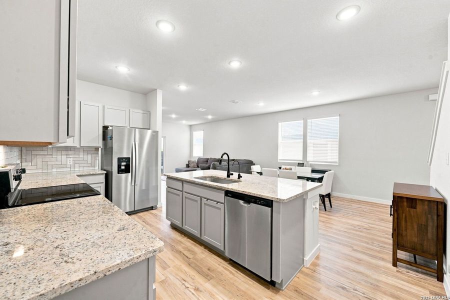 Furnished interior view inside a new home in Millican Grove, Converse (Image 28).