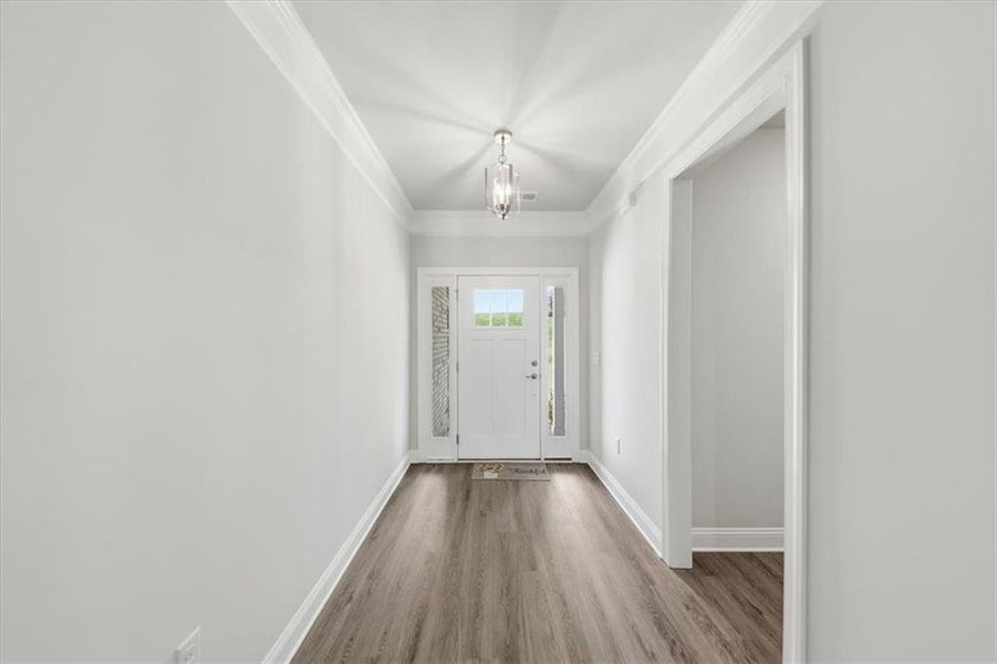 Spacious, unfurnished interior of a new home in Tuscany Hills, Douglasville (Image 25).
