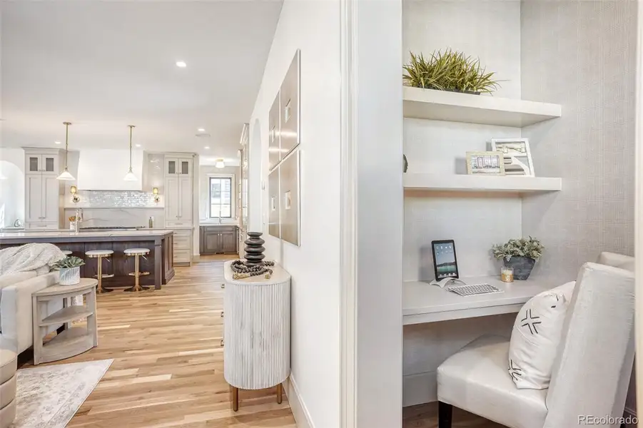 Furnished interior view inside a new home in , Denver (Image 10).