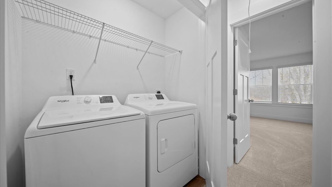 Furnished interior view inside a new home in Clayton Crossing, Arden (Image 15).