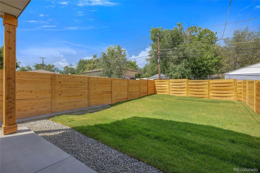 Exterior details and patio area of a home in , Denver (Image 26).