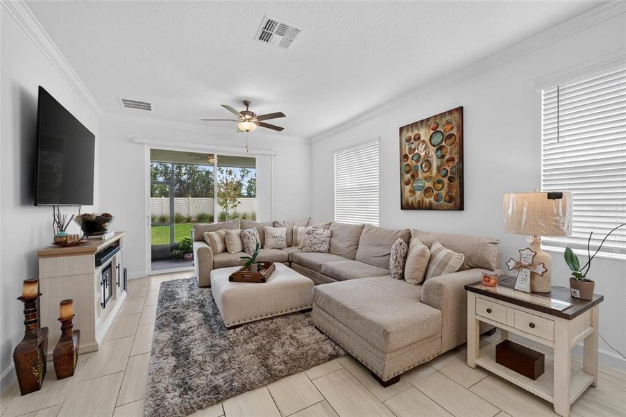 Furnished interior view inside a new home in , Parrish (Image 14).