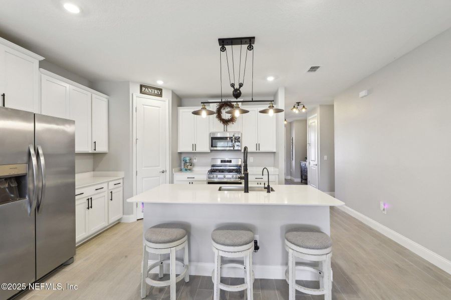 Furnished interior view inside a new home in Shearwater, St. Augustine (Image 8).