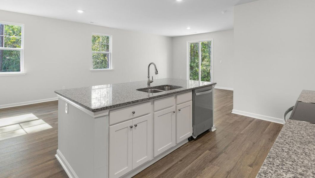 Furnished interior view inside a new home in The Preserve at Tidewater, Sneads Ferry (Image 7).