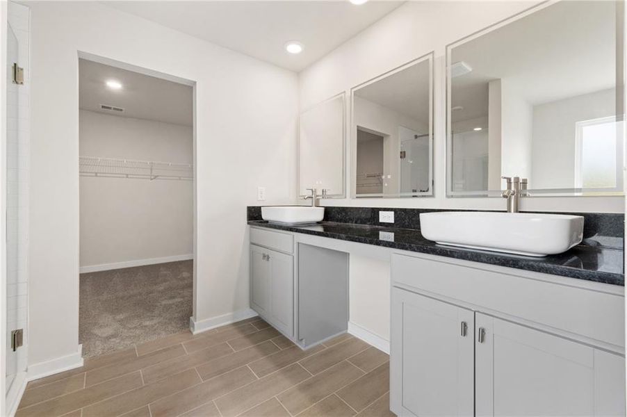 Furnished interior view inside a new home in Fern Dale, Fairburn (Image 12).