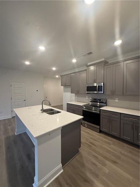 Furnished interior view inside a new home in Porter Reserve, Decatur (Image 6). Furnished interior view inside a new home in Porter Reserve, Decatur (Image 6).