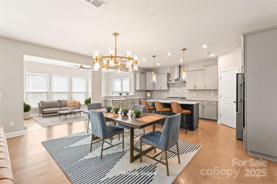 Furnished interior view inside a new home in , Charlotte (Image 29). Furnished interior view inside a new home in , Charlotte (Image 29).