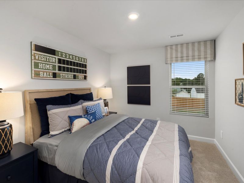 Furnished interior view inside a new home in Avalon Townes, Lyman (Image 22).