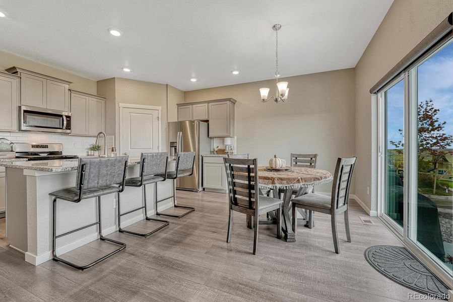 Furnished interior view inside a new home in Spring Valley Ranch, Elizabeth (Image 14).