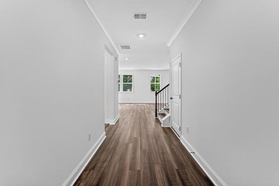 Spacious, unfurnished interior of a new home in Bennett Farm, Loganville (Image 20). Spacious, unfurnished interior of a new home in Bennett Farm, Loganville (Image 20).