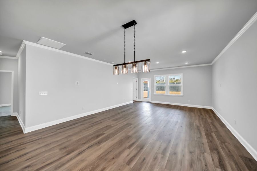 Spacious, unfurnished interior of a new home in Monroe Preserve, Chapin (Image 44).