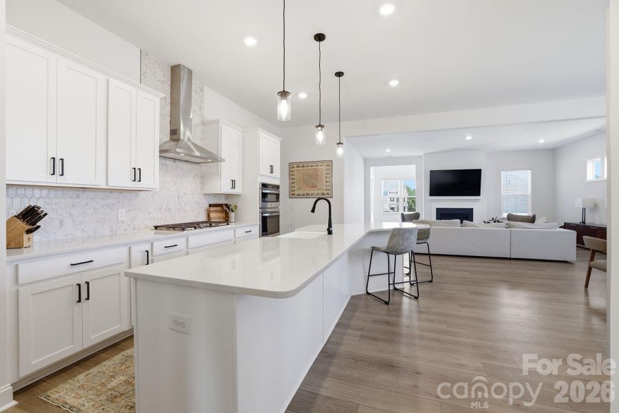 Furnished interior view inside a new home in Estates at Sugar Creek, Indian Land (Image 7).