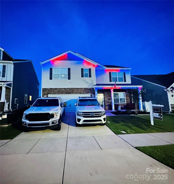 Trim Lights on house