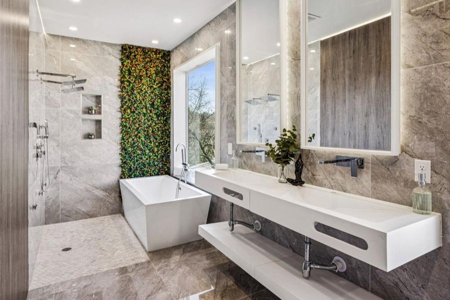 Furnished interior view inside a new home in , Atlanta (Image 21). Furnished interior view inside a new home in , Atlanta (Image 21).