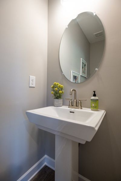 Representative furnished interior of a home built from the Annapolis by Parkside Builders in Oxford Station, Gallatin (Image 17).