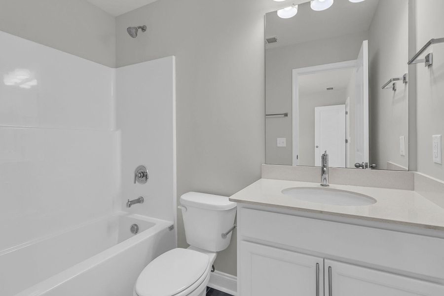 Furnished interior view inside a new home in Abbey Walk, Moncks Corner (Image 4). Furnished interior view inside a new home in Abbey Walk, Moncks Corner (Image 4).