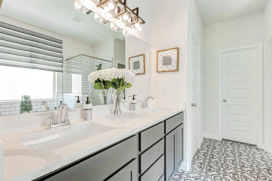 Furnished interior view inside a new home in , Manvel (Image 13). Furnished interior view inside a new home in , Manvel (Image 13).