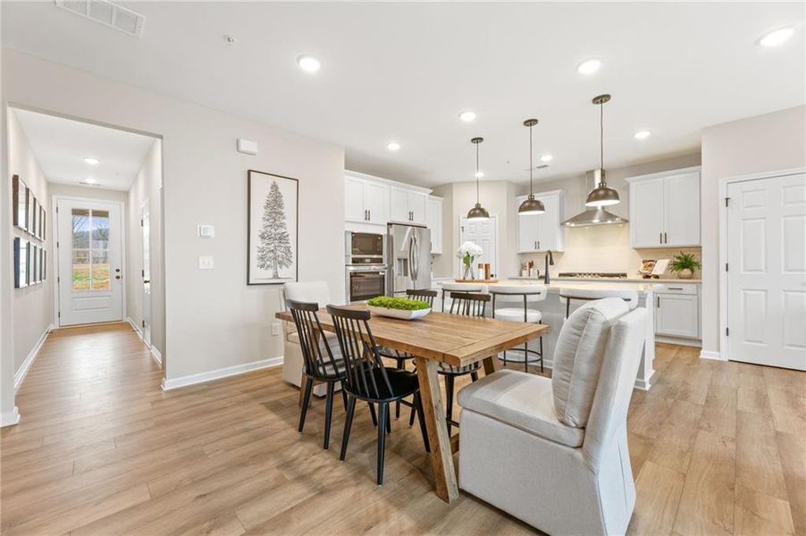 Furnished interior view inside a new home in Hemingway, Cumming (Image 3).
