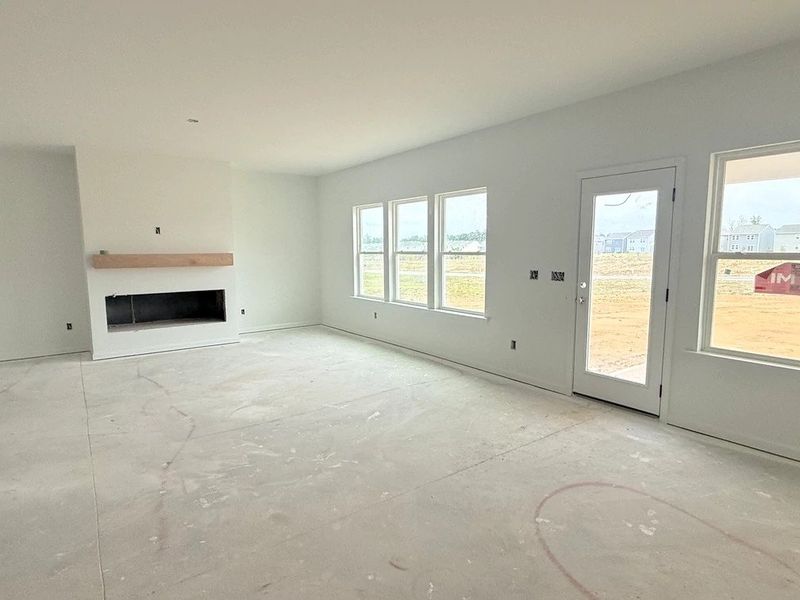 In-progress construction of a new home in The Point, Rolesville, NC (Image 21).