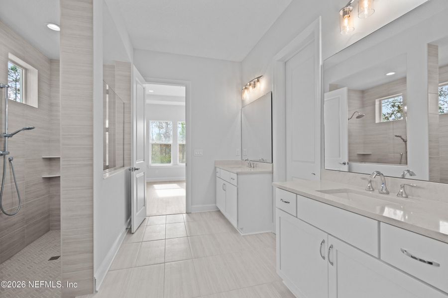 Furnished interior view inside a new home in SilverLeaf, St. Augustine (Image 16).