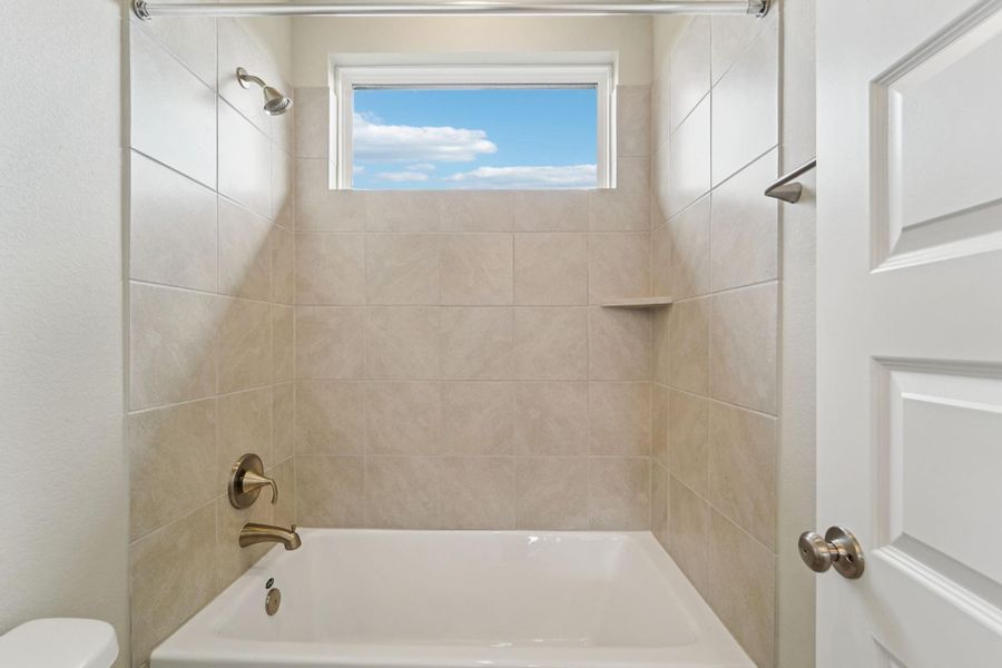 Furnished interior view inside a new home in Spring Brook Village - Luxe Series, Houston (Image 11). Furnished interior view inside a new home in Spring Brook Village - Luxe Series, Houston (Image 11).