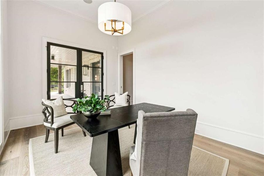 Furnished interior view inside a new home in , Cumming (Image 46). Furnished interior view inside a new home in , Cumming (Image 46).